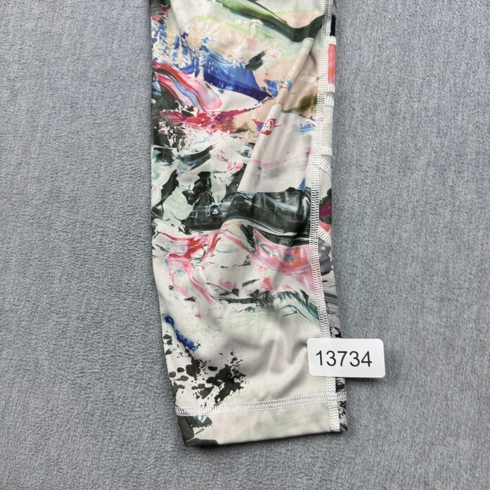 Lululemon Leggings‎ Womens 8 White Pigment Wave High Times Pant Full-On Luon 26